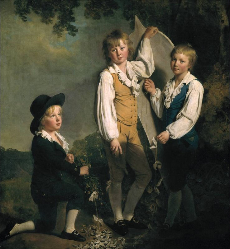 arkwrights with a kite